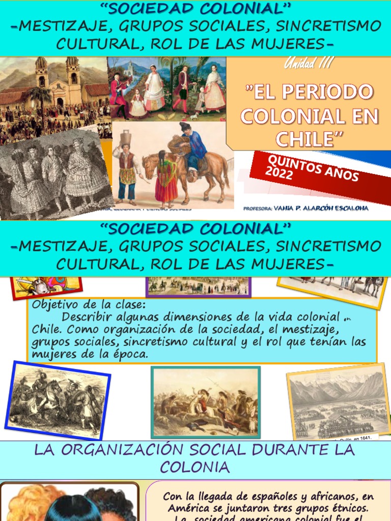 4 sociedda colonial mestizaje sincretismo rol mujer pdf sociedad