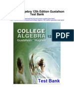 College Algebra 12th Edition Gustafson Test Bank