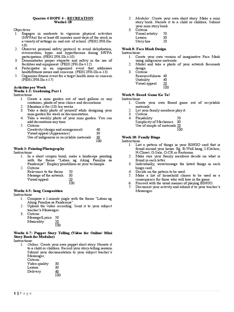 Hope 4 Las Quarter 4 Adm 1 PDF