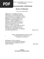 Kentucky Court of Appeals - JCPS