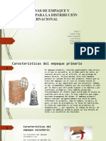 Alternativas de Empaque y Embalaje para La Distribución