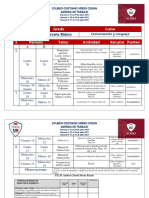 3o. Básico Agendas Semanales 3 26 de Junio 21 de Julio