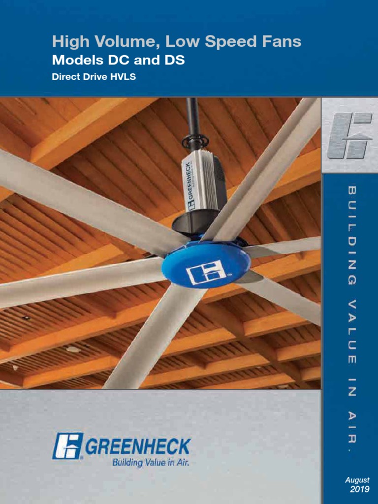 Greenheck HVLS 2020 PDF