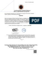 Certifica: Verificador: 15c42f734b5c192050