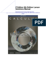 Calculus AP Edition 9th Edition Larson Solutions Manual