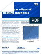 CTB-4 Corrosion Effect of Coating Thickness
