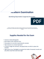 Newborn Exam