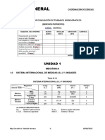 Módulo General de Física General - Teoría X