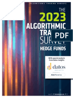 Algorithmic Trading Survey - Hedge Fund 2023