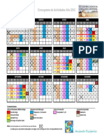 Planeación 2012 Calendario de Reuniones