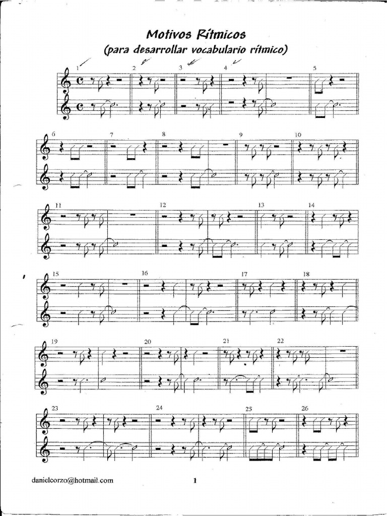 Ritmik Motifler | PDF