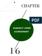 Pre 2309 C16 Subject Verb Agreement