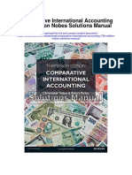 Comparative International Accounting 13th Edition Nobes Solutions Manual