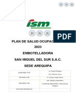 Plan Anual de Salud Ocupacional 2023 Ism