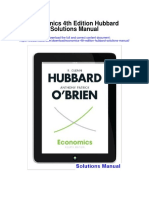 Economics 4th Edition Hubbard Solutions Manual