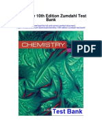 Chemistry 10th Edition Zumdahl Test Bank