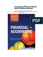 Financial Accounting Ifrs 3rd Edition Weygandt Solutions Manual