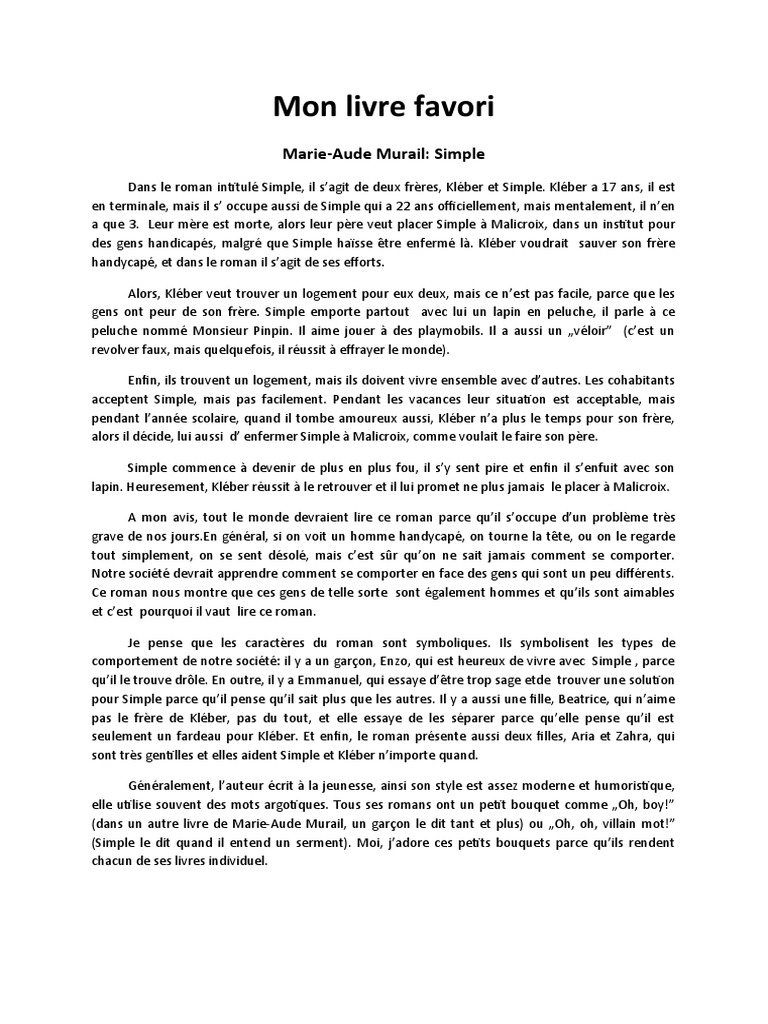 Avis sur 