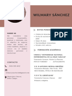 CV Wilmary Sanchez