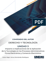 C U3 t1 t2 Derecho y Tecnologias