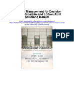 Financial Management For Decision Makers Canadian 2nd Edition Atrill Solutions Manual