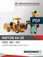 Manual de Mantenimiento Raptor 44-2R JMC-583