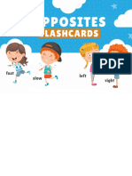 Opposites Flashcards Copyright English Created Resources