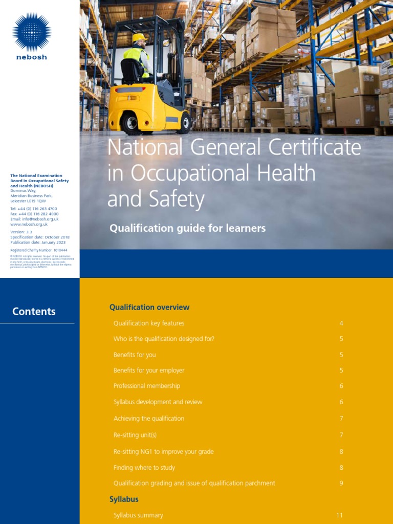 NGC Learner Guide v3.3 | PDF | Occupational Safety And Health | Risk
