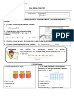 GUÍA #15 MATEMÁTICA La Multiplicación