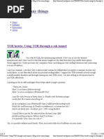 Download TOR howto_ Using TOR through a ssh-tunnel  Blog of too many things by Sascha Baumgartner SN66955674 doc pdf