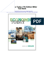 Economics Today 17th Edition Miller Test Bank