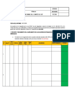 F.17 PR-SIG-08 Informe Del Comite de SSO - Anual 20