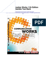Communication Works 11th Edition Gamble Test Bank