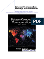 Data and Computer Communications 10th Edition Stallings Solutions Manual