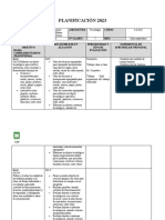 Planificación Unidad 3 Tecnología