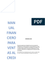 Manual Financiero de Ventas Al Credito