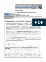 RG 03.00.20 Análisis de Aplicabilidad RA VMA 051-2022 Protocolo de Contingencias MODIF