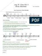 Leng. IV Clase Nro 5 Modo Mixolidio - Partitura Completa 1