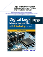 Digital Logic and Microprocessor Design With Interfacing 2nd Edition Hwang Solutions Manual