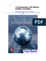 Essentials of Economics 10th Edition Schiller Test Bank