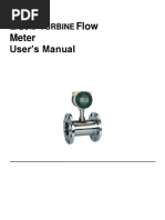 Turbine Flow Meter User Manual (003) Manual Del Medidor