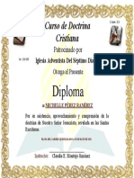 Diploma Fe de Jesus