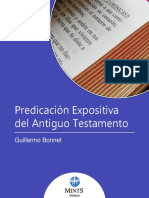 BAM130 Predicación Expositiva Del Antiguo Testamento - Guillermo Bonnet