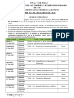 Technical Certificate Semester Time Table April May 2023 Finalpdf 1681455156520