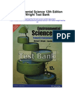 Environmental Science 12th Edition Wright Test Bank