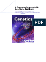 Genetics A Conceptual Approach 6th Edition Pierce Test Bank