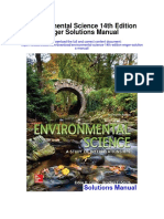 Environmental Science 14th Edition Enger Solutions Manual