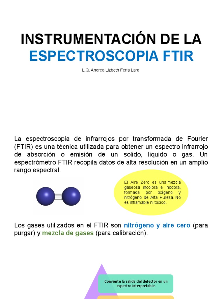Instrumentacion Ftir | PDF | Espectroscopia | Física atómica