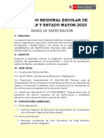 Concurso Regional Escolar de Escoltas y Estado Mayor