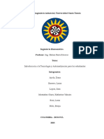 Introduccion A La Tecnologia y Automatizacion para Los Estudiantes